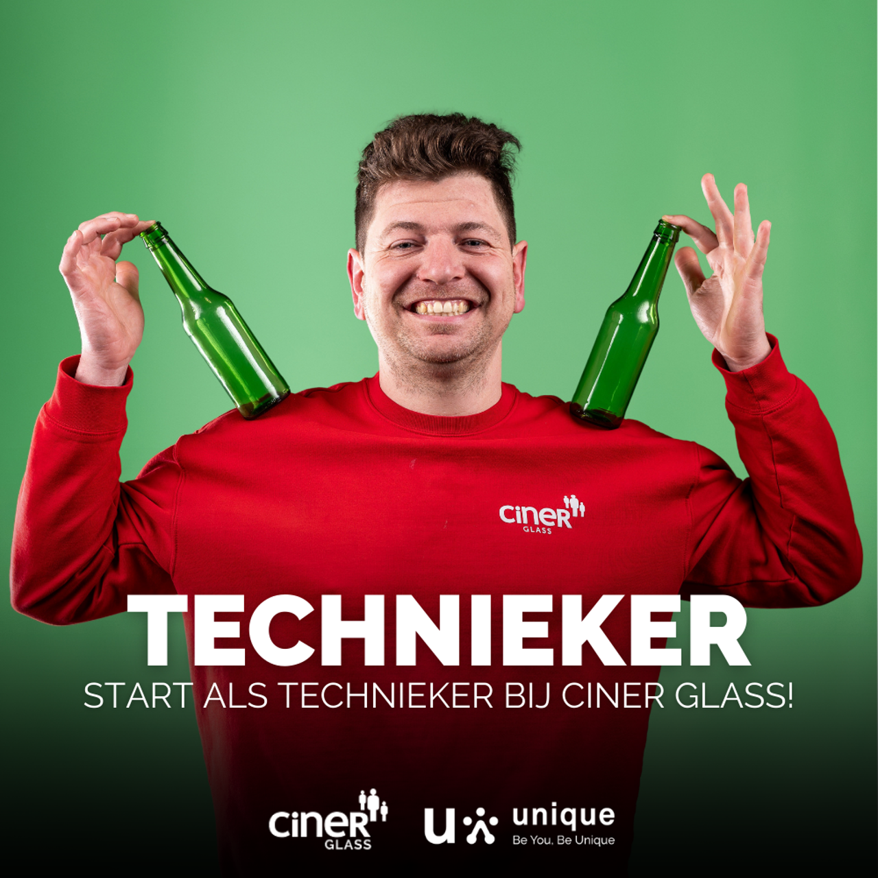 Flessengeluk Is Geen Toeval.